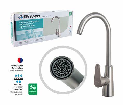 LLAVE PARA LAVATRASTRO MONO TIPO CUELLO ALTO GRIVEN 602-3-8