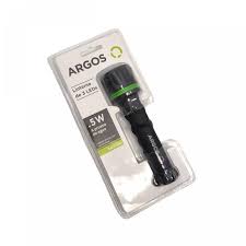 FOCO DE MANO LED A PRUWBA DE AGUA NEGRO ARGO 9401560