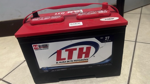 [L-27-700] BATERIA LTH PARA CARRO  115 AMP  L-27-700