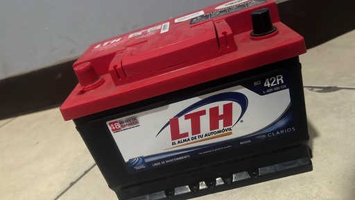 [L-42R-500] BATERIA LTH  PARA CARRO 80AMP L-42R-500