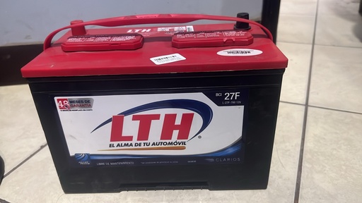 [L-27F-700] BATERIA LTH PARA CARRO  115 AMP AÑO  2008 A 2015 L-27F-700