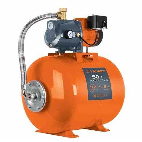 [12254] BOMBA CON CHIMBO AGUA TRUPER 1/2HP/50LTS/6TOMAS 12254