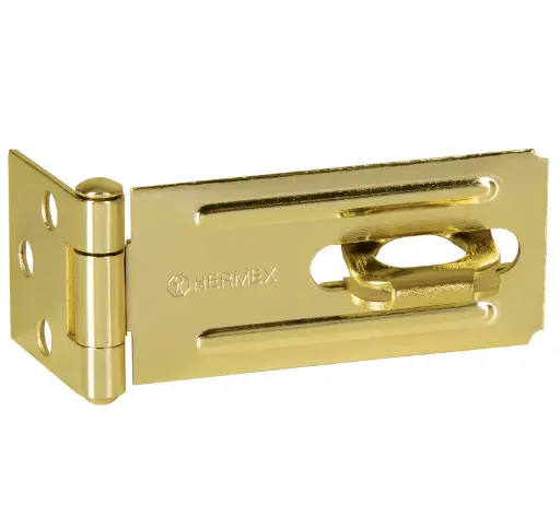 [43745] ALDABA HERMEX DORADA LATON 4- 1/2  43745