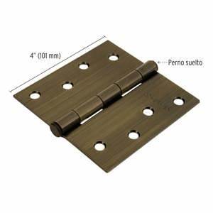 [43253] BISAGRA HERMEX LATON ANTIGUO 4" BC-402P 43253