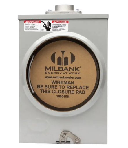 [1PH] BASE PARA CONTADOR 1PH-125 AMP MILBAK AR