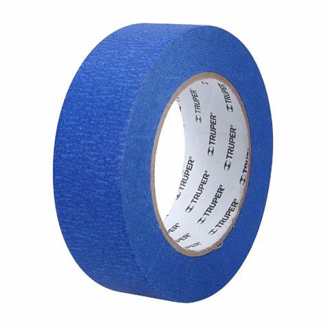 [12623] CINTA MASKING TAPE AZUL 1-1/2X50 TRUPER 12623