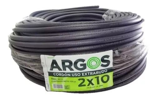 [USO RUDO 2X10 ARGOS] FT CABLE ELECT. USO RUDO 2X10 ARGOS