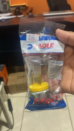 [2867] ENCHUFE METAL  POLARIZADO 15A 125V  EAGLE 2867
