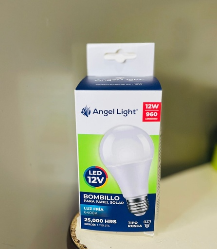 [ A105-GLA60-12W] FOCO SOLAR 12W  ANGEL LIGTH LED A105-GLA60-12W
