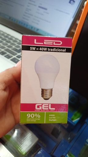 [GE-73090A-DL] FOCO LED 5W 12V GEL LED   GE-73090A-DL EN CAJA