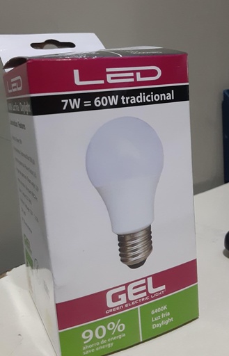 [ GE-73090B] FOCO LED 7W 12V GEL LED  GE-73090B EN BLISTER