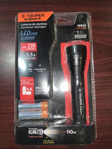 [18800] FOCO DE MANO 70 LUMENES C/PILAS TRUPER