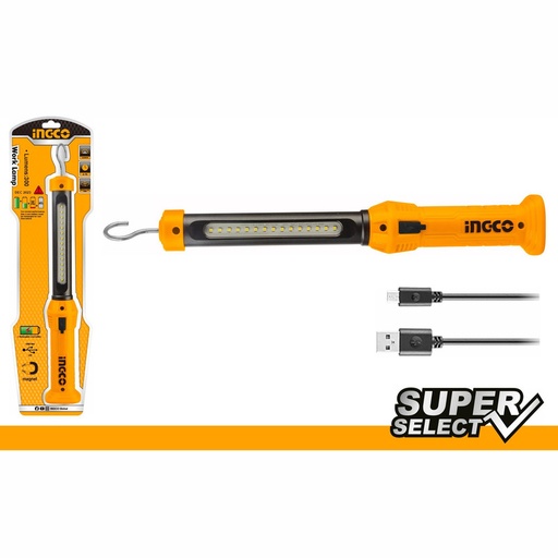 [HWLI35261] LAMPARA DE TRABAJO LED RECARGABLE INGCO HWLI35261
