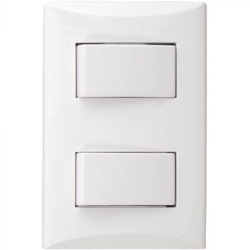 [1004-W] INTERRUPTOR EAGLE DOBLE 1004-W