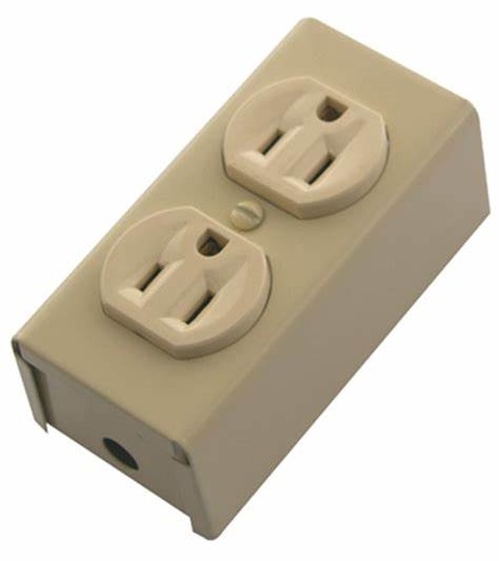 [ISO 9001] TOMACORRIENTE SUPERFICIAL PROW 20A 15A 125V ISO 9001 98NEW