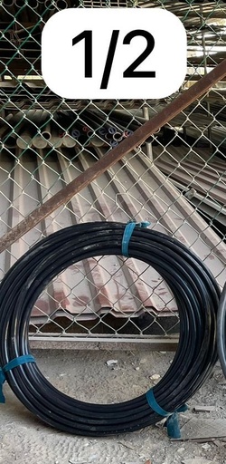 POLIDUCTO LISO NEGRO  1/2 ROLLO 150 PIES