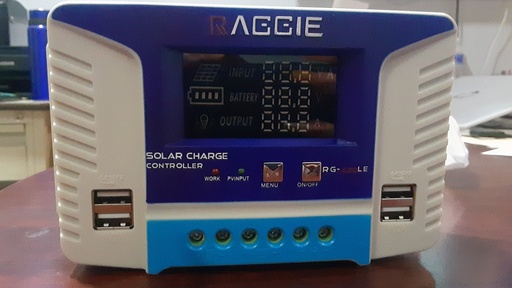 [RG-620LE-20A] CONTROLADOR SOLAR 20 AMP RAGGIE RG-620LE-A