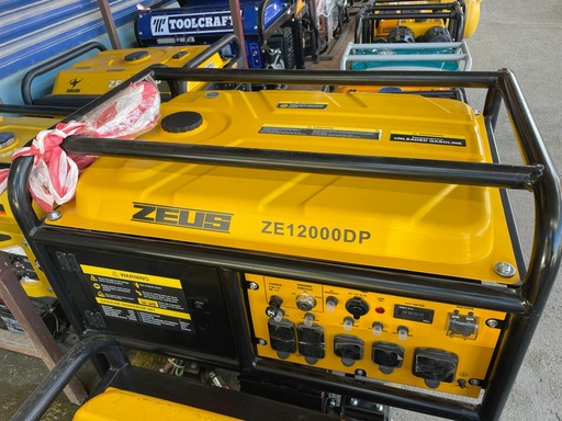 GENERADOR DE GASOLINA FE12000DP 12000W ZEUS