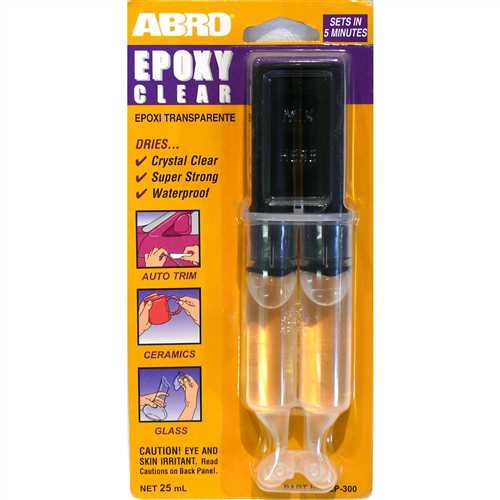 [EP-300] PEGAMENTO EPOXY CLEAR ABRO TRANSPARENTE