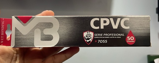 [7055 50G] PEGAMENTO CPVC 50 GRAMOS PASTA MASTERBOND 7055