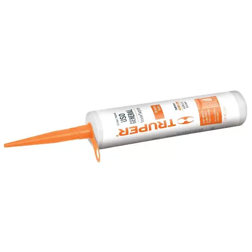 [18569] SILICON ACRILICO EN TUBO TRASPARENTE TRUPER 280ML 18569