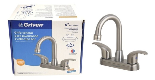 [GRIVEN 15061A-K1] LLAVE PARA LAVATRASTO DOBLE METALICA GRIVEN 15061A-K1
