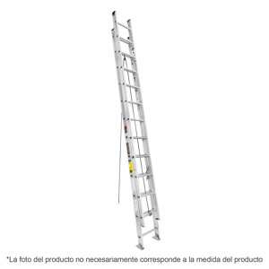 [16026] ESCALERA DE ALUM EXTENDIBLE 16FT 200LBS ESE-16 TRUPER