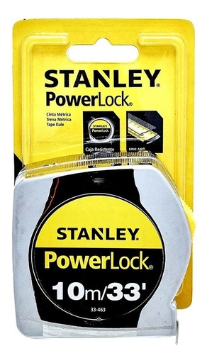 [33-463S] CINTA METRICA 10MTX1" STANLEY 33-463S