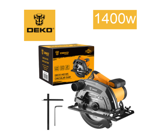 [ DKCS14G185] SIERRA CIRCULAR 1400W DEKO DKCS14G185