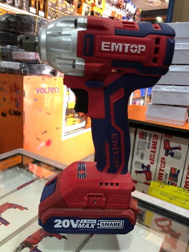 [ULCDLIW20221] EMTOP TALADRO 20V 2.0AH CUBO 20V BTH-3309 ULCDLIW20221