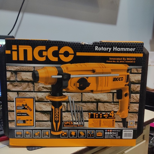 [URGH9028] TALADRO ROTAMARTILLO 800W INGCO 5PZ URGH9028-2