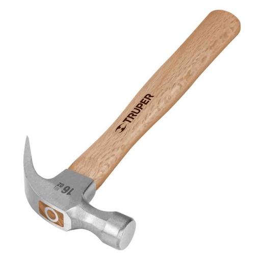 [16752] MARTILLO TRUPER 16 ONZ. MA-16 MANGO DE MADERA 16752