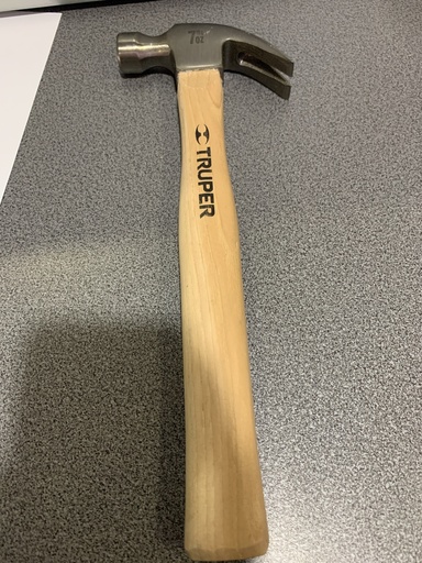 [16750] MARTILLO TRUPER 7 OZ UÑA CURVA M/MADERA 16750