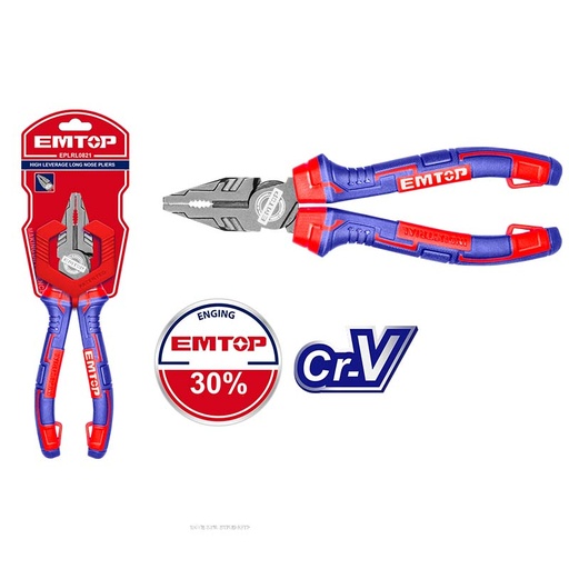 [ EPLRC0821] EMTOP TENAZA DE COMBINACION INDUS #8 CR-V BTH-3072 EPLRC0821