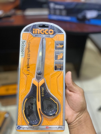 [HSCRS812001] TIJERA CLASICA MANGO PLASTICO INGCO HSCRS812001 