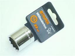[13642] CUBO TRUPER 22MM 3/8 D5222-M 12 PUNTAS 13642