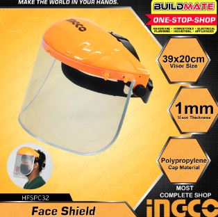 [HFSPC32] CARETA PROTECT.FACIAL TRANSP.INGCO HFSPC32