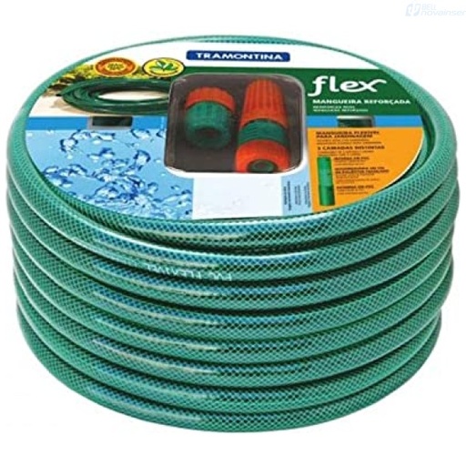 [6147] MANGUERA TRAMONTINA P/ JARDIN 20"MTS  FLEX
