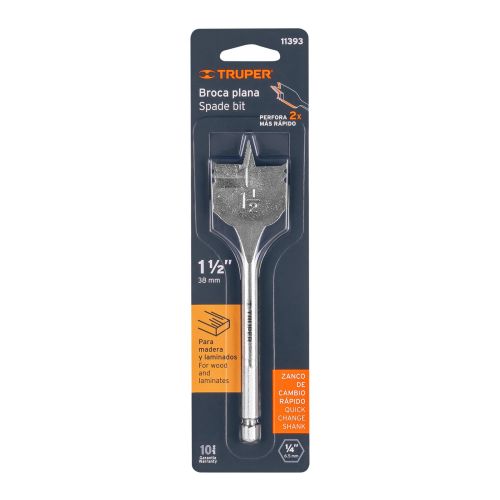 [11393] BROCA TRUPER P/MADERA 1-1/2 TIPO PALETA 11393