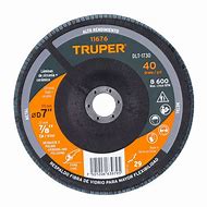 [ 11676] DISCO P/A CABADOS 7/8*7 GRANO 40 TRUPER 11676