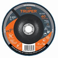 [ 11677] DISCO P/A CABADOS 7/8*7 GRANO 60 TRUPER 11677