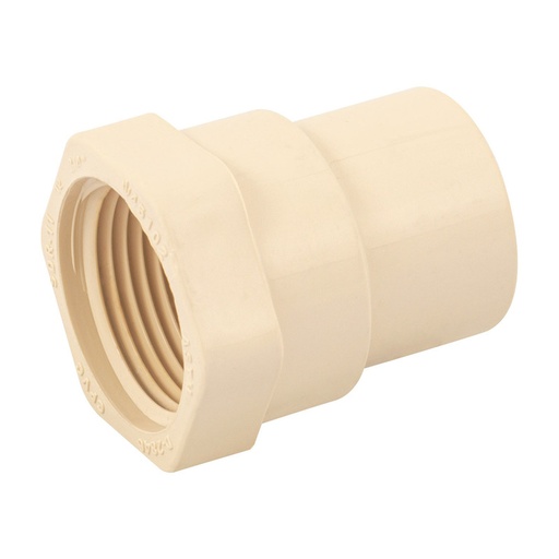 [CPVC HEMBRA 3/4] ADAPTADOR CPVC HEMBRA 3/4