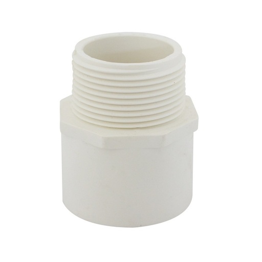 [13174] ADAPTADOR PVC MACHO 1"