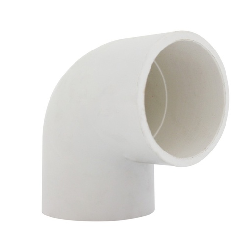 [21640] CODO PVC LISO 2X90" PRESION