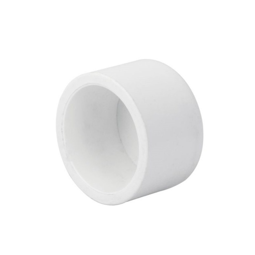 TAPON PVC LISO PRESION 1/2"