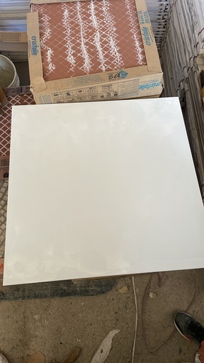 [SM6104] PORCELANATO BLANCO 60x60 MB6000A/Plan White. (Caja 1.44m) Por Metro