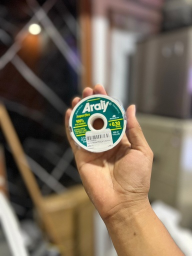 [19AS0301A] HILO PARA PESCA 0.30MM ARATY 