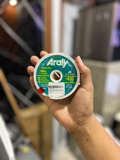 [19AS0501A] HILO PARA PESCA 0.50MM ARATY