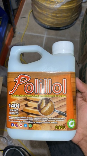 [900 ML WHITE] ADHERENTE POLILLOL 1401 CURADOR P/MADERA 900 ML