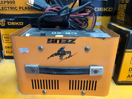 [ ZEUS CB-20] CARGADOR DE BATERIA 110V 50/60HZ ZEUS CB-20